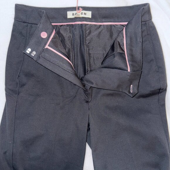Boden Highgate Bi-Stretch Pants Black 6L NWT - Picture 6 of 13